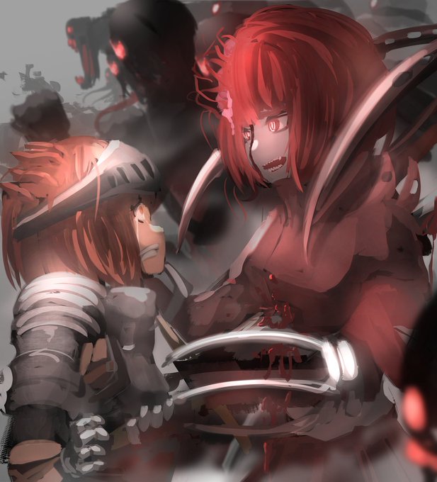 イラスト:悪意の形
ティフィア:今君が思った人は連れ去られた家族だよね?大丈夫、誰が君を脅迫して私たちを攻撃したのかわかっている...君のココロが教えてくれた... 