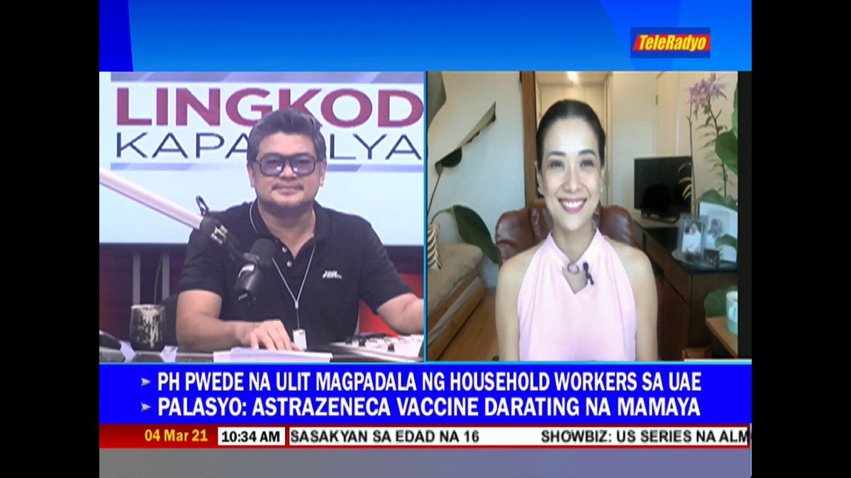 Walang humpay na serbisyo-publiko kasama sina <a href="/Bernadette_ABS/">Bernadette Sembrano</a> at <a href="/juLiusbabao/">julius babao</a> sa #LingkodKapamilya.

FACEBOOK LIVE: bit.ly/3uNwbqd
YOUTUBE: bit.ly/38aa3wl
WATCH LIVE: bit.ly/iWantTFCTele