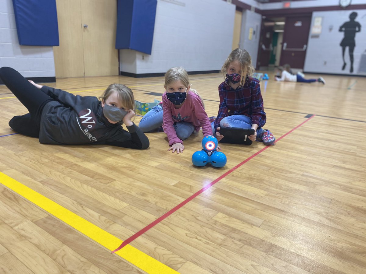 This week we have been exploring coding! Our terrific Twos are loving using the dash robots to learn and build new skills. #elementarycoding <a href="/TLDSB/">TLDSB</a> <a href="/WoodvilleES/">woodville</a>