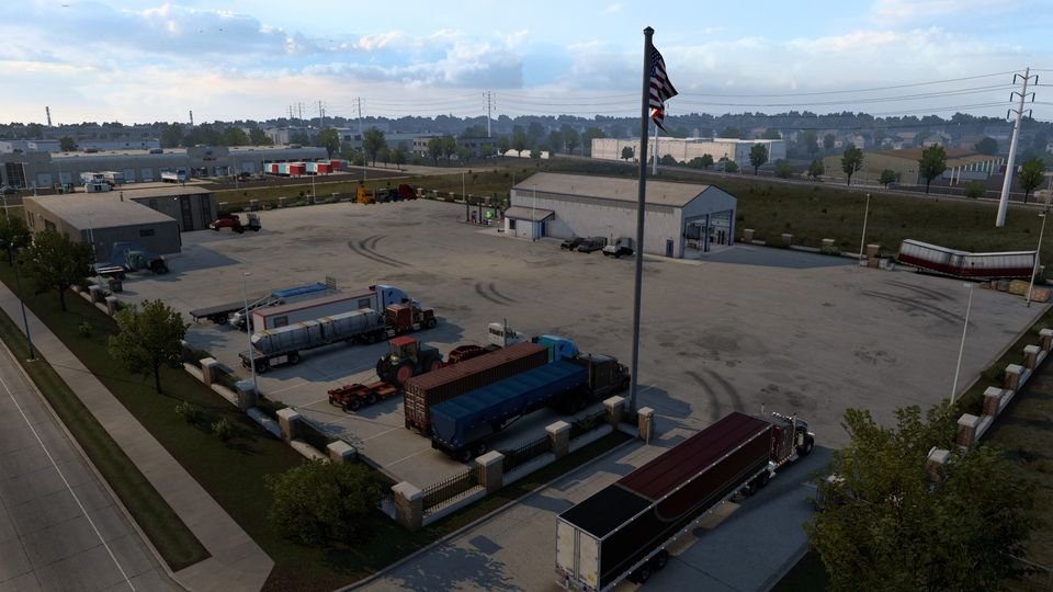 StevenL61638326's tweet photo. have you been looking for a terminal that for your rig to park for the night or just get repairs check out my video of darkwolf modding's the Denver Terminal mod picture by darkwolf himself https://t.co/S7ZUMPcDhp 
#AmericanTruckSimulator 
@SCSsoftware happy wednesday https://t.co/wbhCwJUN7u