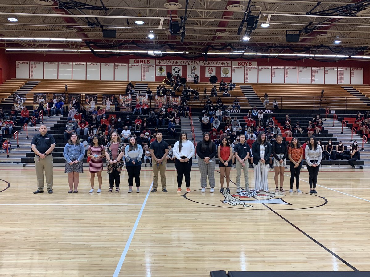 2020-21 Red Med Staff in celebration of National Athletic Training Month Liberal High School would like to thank our trainers for all their hard work and dedication to our students.