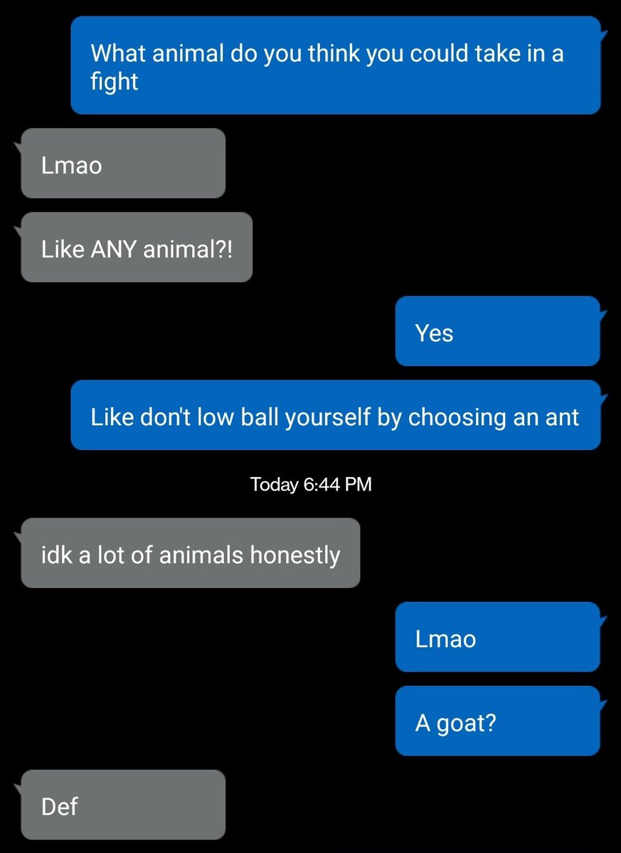 cassalalala's tweet photo. @subtleferret it's the sheer confidence of "idk a lot of animals honestly" and "def" for me https://t.co/YIcV331RsD