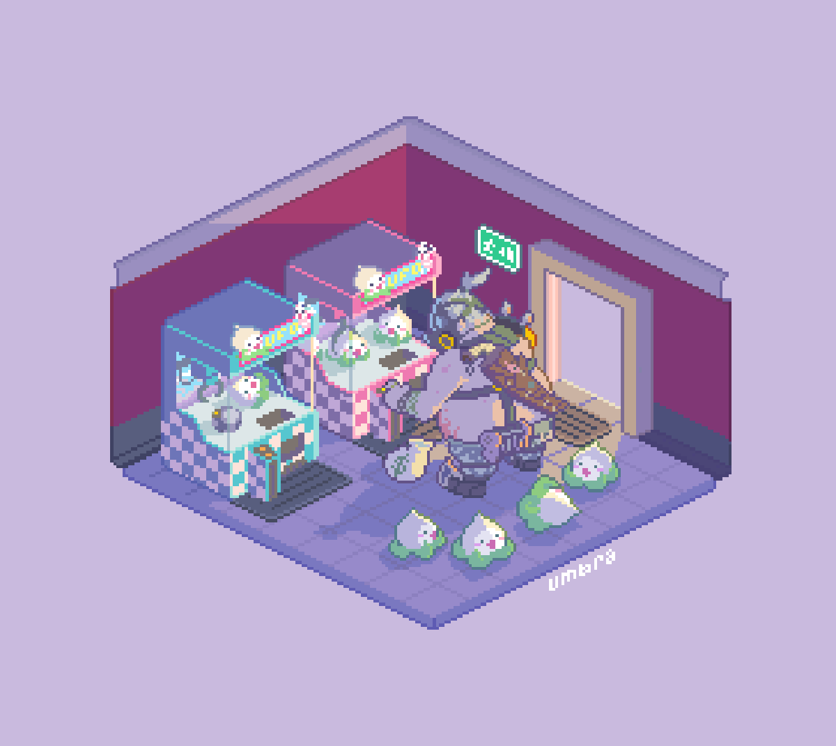 umbra_m3's tweet photo. Whoa is pachimarchi already D: 
Here's a Roadhog in his natural habitat 🧄

#PachiMarchi #pixelart #Overwatch #OverwatchFanart #Roadhog https://t.co/0qkoHz1FUo