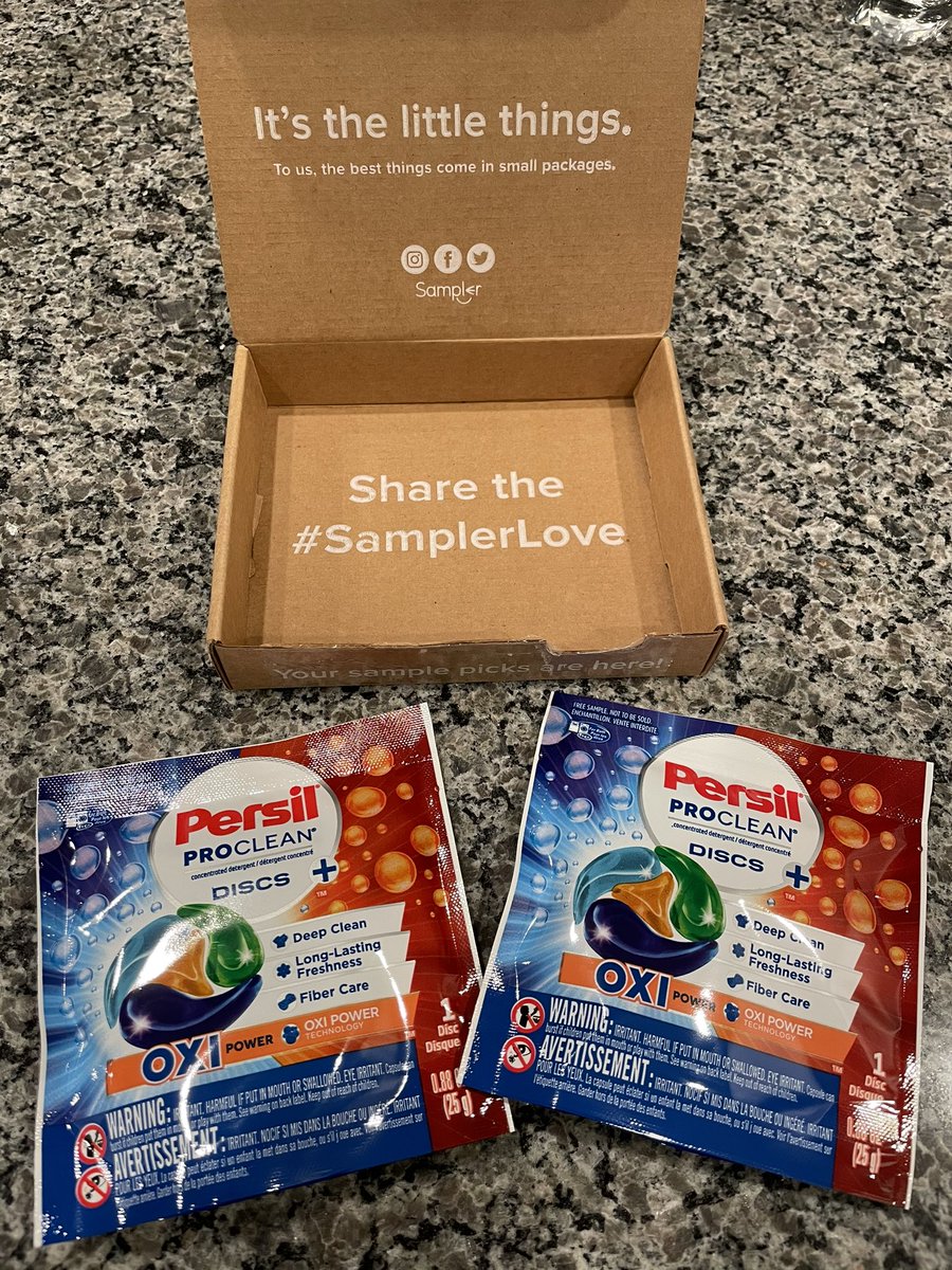 Gundraim's tweet photo. Awesome product!
#DeepCleanChallenge
#Sampler
#Persilproclean
@PersilProClean
@TheSamplerApp https://t.co/HXwwuTGkBV