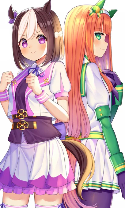 スペちゃんとスズカさんの関係性激アツでほんとすき??

#ウマ娘 