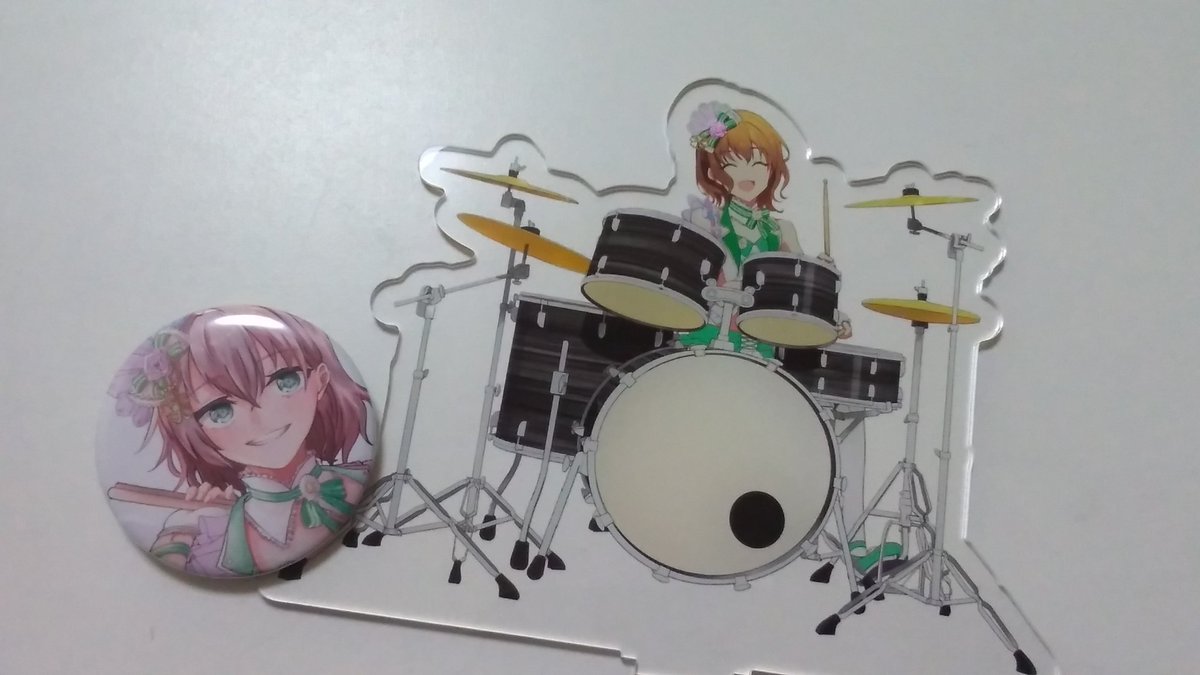 aibii__'s tweet photo. 「Link!」パスパレ非公式仮想ライブ企画(@PasPale221 )様にて、大和麻弥ちゃんのアクリルスタンド、缶バッジを購入させて頂きました…！
とざきさんとあんてんさんのイラストが可愛らしく、手元にあるだけでとても幸せです！大切にさせていただきます✨ https://t.co/hiSYFXhkdx