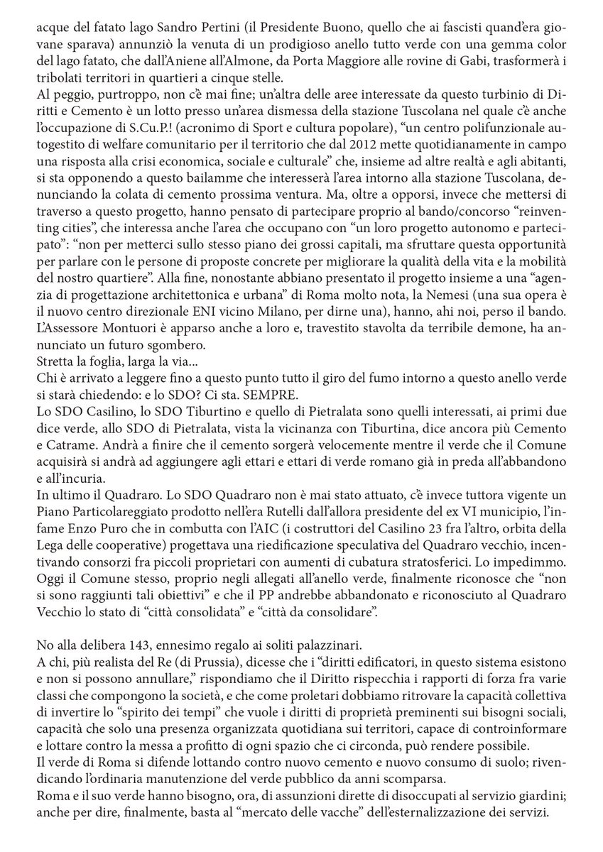 ComLottQuadraro's tweet photo. Lo chiamano anello verde, in realtà è un giro di valzer di diritti edificatori a favore dei soliti speculatori edilizi e delle ferrovie

In inglese greenwashing

https://t.co/vajbsPaAuw https://t.co/1O2Sqc5YBC