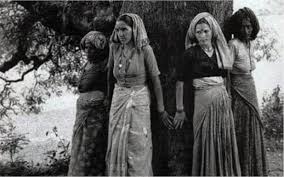 The Chipko Movement,1970s-Indian, mainly women, activists who protected local forests from deforestation,  a model for ecofeminist activism and environmental movements globally. Where the term 'tree huggers' began #womensart #WomensHistoryMonth