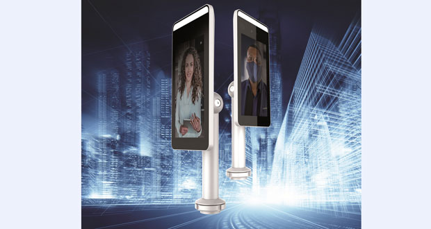 fmjtoday's tweet image. New door entry camera terminals with health screening functions - fmj.co.uk/new-door-entry… #facman #AcessControl #CameraTerminals #FacialRecognitionCameraTerminals #CovidSecure