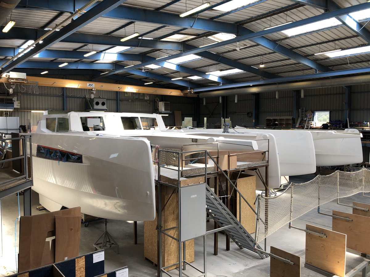 ActuNautique's tweet image. Interview - Aux Sables d'Olonne, le chantier Privilège Marine passe un cap symbolique actunautique.com/2021/03/interv… #PrivilègeMarine  #GillesWagner  #Multicoques #Catamarans #EcoYachting  #Interview #PortOlonna #Multihull  #EconomieNautisme  #Yachting @ActuNautique