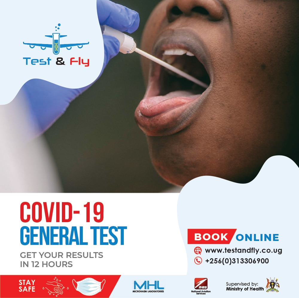 gad_rogers's tweet image. #TestAndFly is the premium and leading health care facility, providing highly specialized medical laboratory diagnostic services for travelers and the general public at large. 

Click testandfly.co.ug to book now.