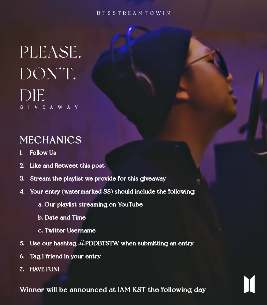 BTSStreamToWin's tweet photo. ARMY! Surprise! To celebrate the 6th anniversary of P.D.D. by Joonie, we're hosting our very 1st YouTube Giveaway for 24 hrs! 🐨🎉🎉

Follow the rules in the infographic and 1 lucky ARMY will win a Koya Plushie &amp; PC's!

🔗https://t.co/XTtSYa1one

#PDDBTSTW #6YearsWithPDD @BTS_twt https://t.co/OLR1o6jTCJ