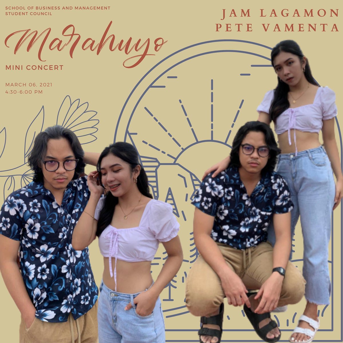 XUSBMSC's tweet photo. Don't forget to mark your calendars on March 6, 2021 |  4:30 pm! Kitakits Ka-Agila!💛

#SBMMarahuyo 
#SBMKAHIDLAW 
#SBMReminiscingTheTimes 
#TakeFlightEagles 
#OneSBM https://t.co/btAKoyU0gc