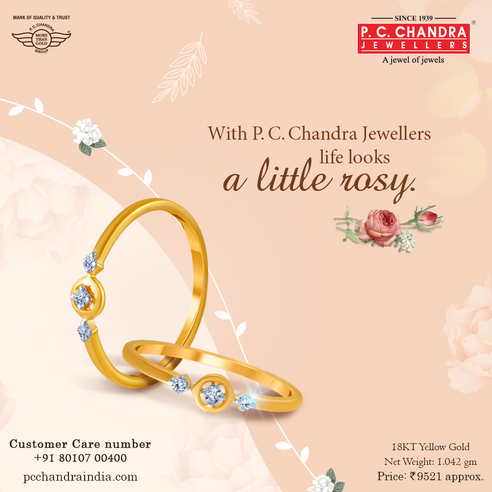 PCChandraJwelrs's tweet photo. Gift her PC Chandra Jewellers' stellar masterpieces and watch her grin from ear to ear. Our rosy visions have blossomed into our most promising designs.
Shop now at- https://t.co/vUPprzKGqX
#pcchandrajewellers #pcchandra #pcchandraindia #pcchandrajewellers #goldbangles https://t.co/vrQKISGysC