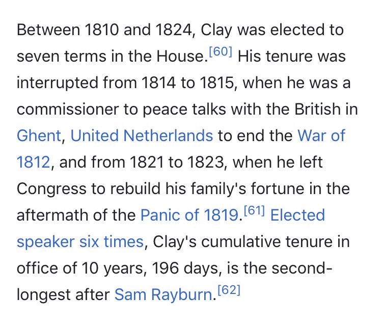 19/ What destroyed his fortune?“The Panic of 1819”... caused by reckless inflation of 2BUSWhich he was a huge proponent ofOk. Hindsight is 20/20, &...Wait, he fought against AJ to *continue* 2BUS a decade later?Man, he’s a glutton for punishmentOr...