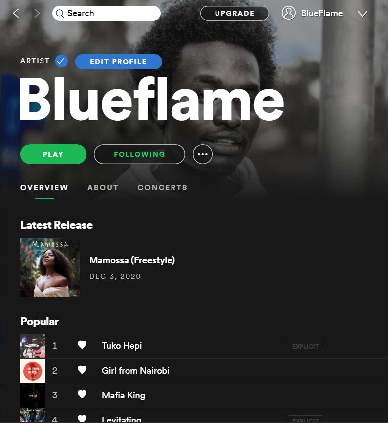 djblueflame's tweet photo. Follow me on spotify 🙏🏾 https://t.co/NDp2ekidUs
#spotify #spotifyartist #hiphopmusic #playkemusic #spotifykenya https://t.co/G2DxHwxnxL