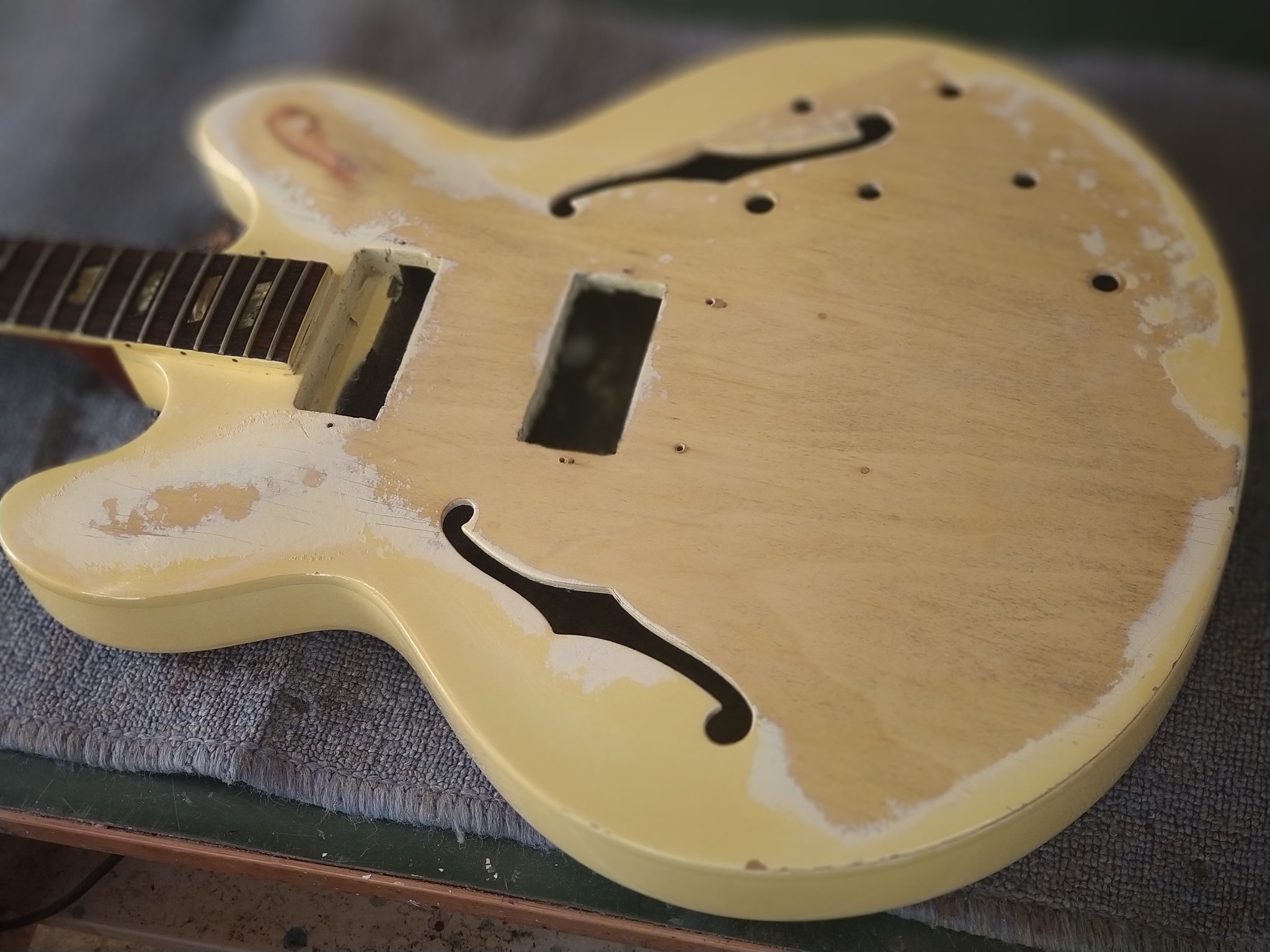 EPIPHONE CASINO（レフティ 改）（TOP□What'sNew□102studio）