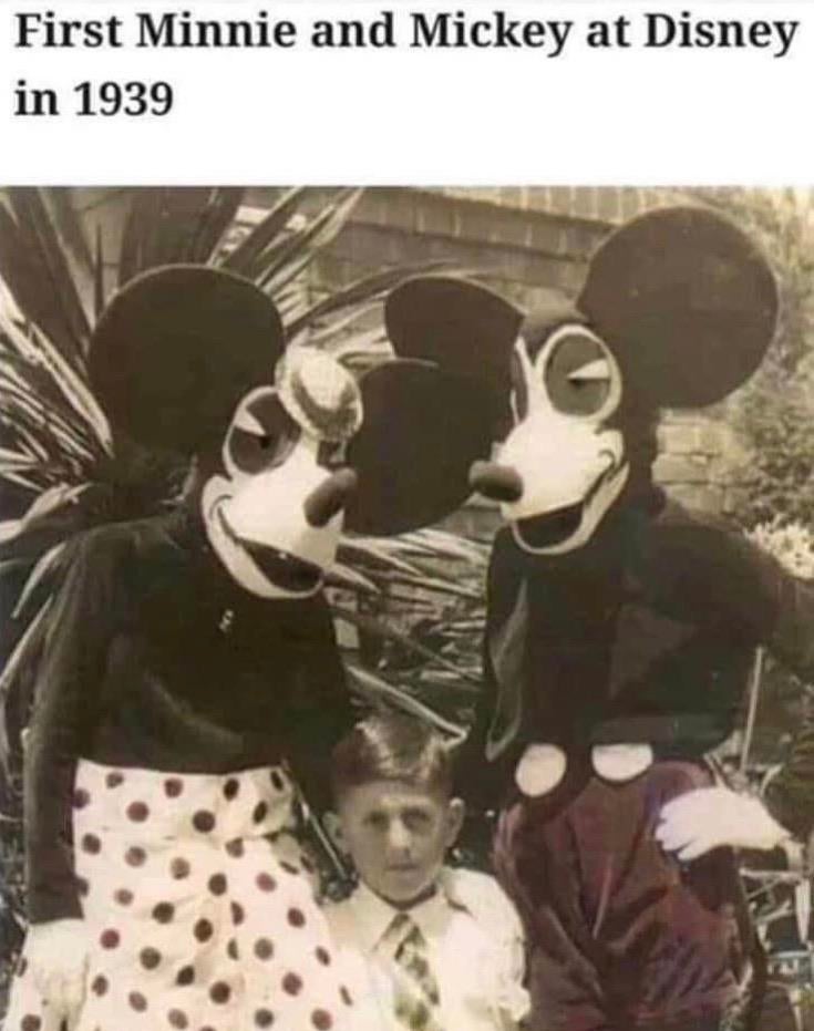 @BasiaC7 Makes sense when you see the original Mickey and Minnie.