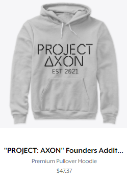 FreyaFusky's tweet photo. The beta site for PROJECT: "Axon" has just gone live! https://t.co/PW8grtjiyQ Go grab your self the LIMITED EDITION FOUNDERS PRODUCTS BEFORE ITS TOO LATE!!!! share your purchase with #projectaxon to earn a chance to win a free hoodie or t-shirt! #merch #furry #clothes https://t.co/WYH5JVwkMX