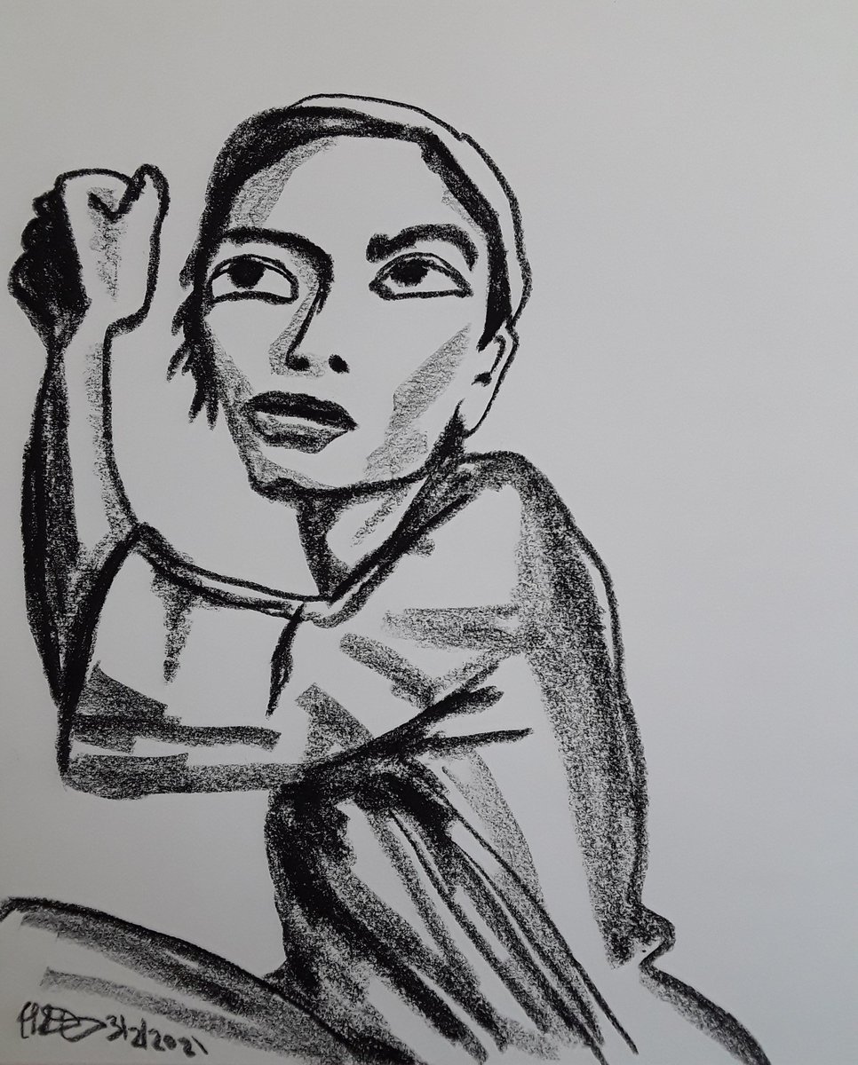 sharkypad's tweet photo. Erika the #muse /
As Rosie the Riveter /
#women's #History
#haiku #WomensHistoryMonth #beauty #strength #artwork #ArtistOnTwitter #artist #life #art #lifedrawing #BLM #illustration #sketch #livestreamlifedrawing #artistscreate #GalleryGirlsLA @TheGalleryGirls
drop shop #digital https://t.co/sUM0TXLtnX