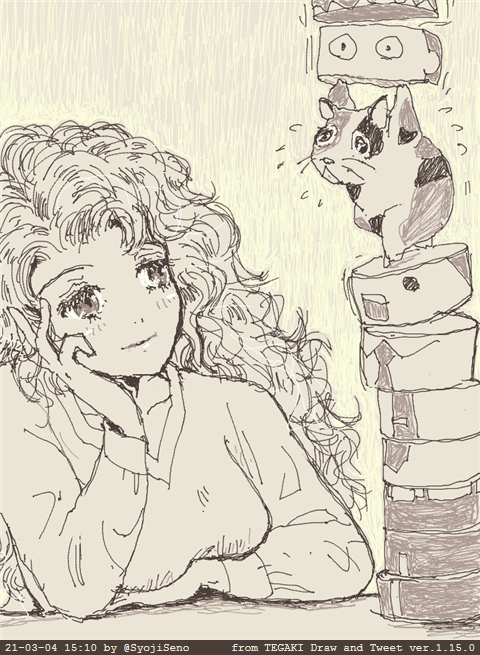 「さて、あとどのくらい頑張れるか見せてもらおうかw」
#rkgk #tegaki_dt 