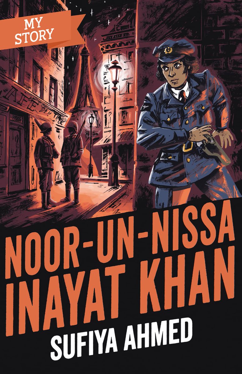 Happy #WorldBookDay 
I'm dressing up as the spy and WWII heroine today #NoorInayatKhan