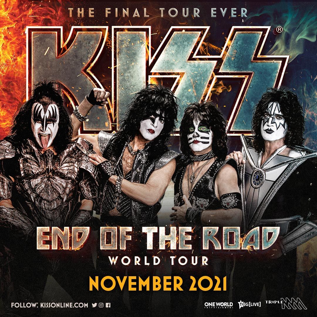 kiss's tweet photo. #Australia! After 48 years of rockin' the world it all comes down to this. Our final tour ever.

The #KISS #EndOfTheRoad Australian tour goes on sale tomorrow at 12noon (local time). For dates &amp; ticket info visit https://t.co/SEH9kDzIZl https://t.co/aUO7vKIv9v