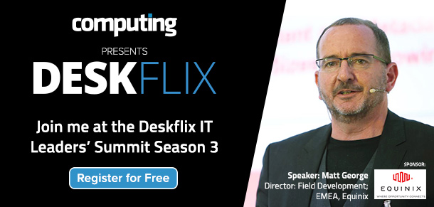 Computing.co.uk (@computing_news) on Twitter photo Join Matt George, Director: Field Development EMEA from <a href="/Equinix/">Equinix, Inc.</a> who will be speaking at Deskflix Season 3 IT Leaders' Summit. #24March Register for FREE ow.ly/Foum50DeqlF #Deskflix #ITLeadersSummit #2021 Join Matt George, Director: Field Development EMEA from <a href="/Equinix/">Equinix, Inc.</a> who will be speaking at Deskflix Season 3 IT Leaders' Summit. #24March Register for FREE ow.ly/Foum50DeqlF #Deskflix #ITLeadersSummit #2021