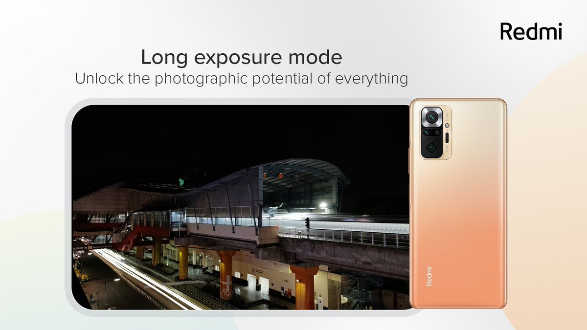 SnehaTainwala's tweet photo. #RedmiNote10ProMax also comes with an amazing array of modes baked in to #MIUI.
📽️ #VlogMode
🔦 #LongExposureMode
🎬 #VideoProMode
✌️ #DualVideoMode
A treat for all our fans who rely on their #RedmiNote to create content.
I ❤️ #Redmi https://t.co/HHDNiiH3uO