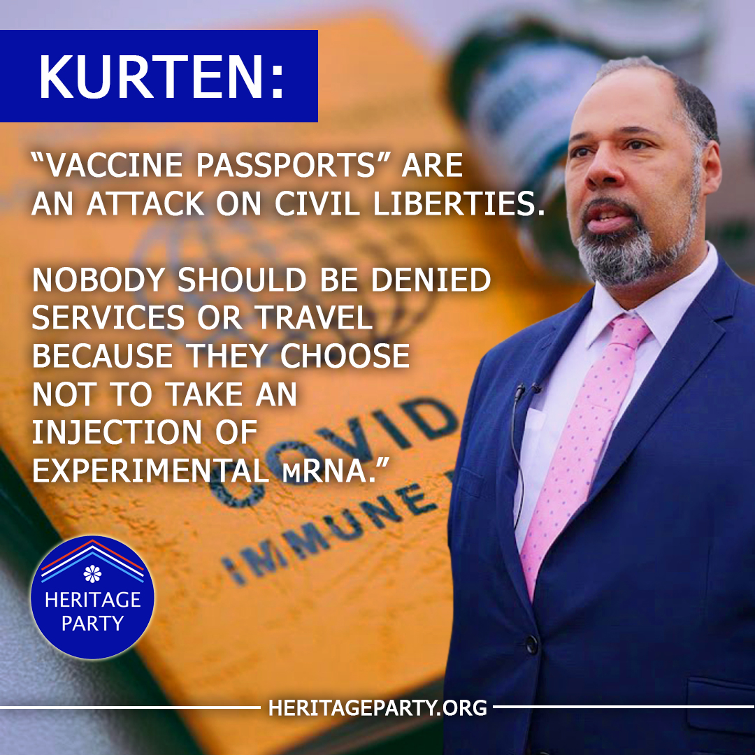 davidkurten's tweet photo. NO to 'vaccine passports'
#Kurten4Mayor https://t.co/7LCSv3ZuMy