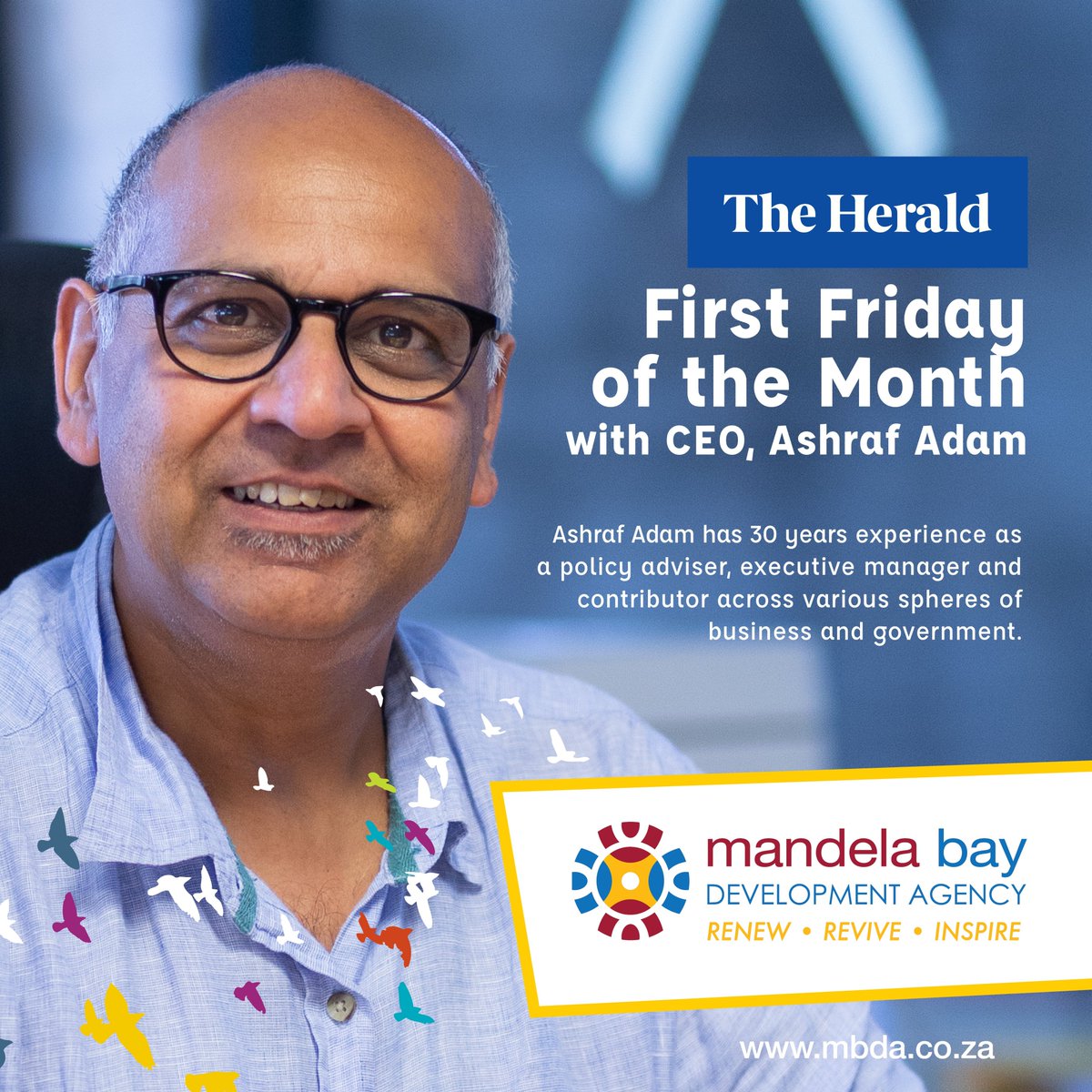 For honest, intriguing, and thought-provoking conversations, look out for MBDA CEO, Ashraf Adam's 
@HeraldPE column, tomorrow!