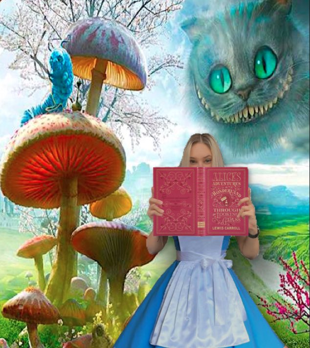 You can find me in wonderland today reading for <a href="/SpringwestA/">Springwest Academy 💙</a> world book day ✨