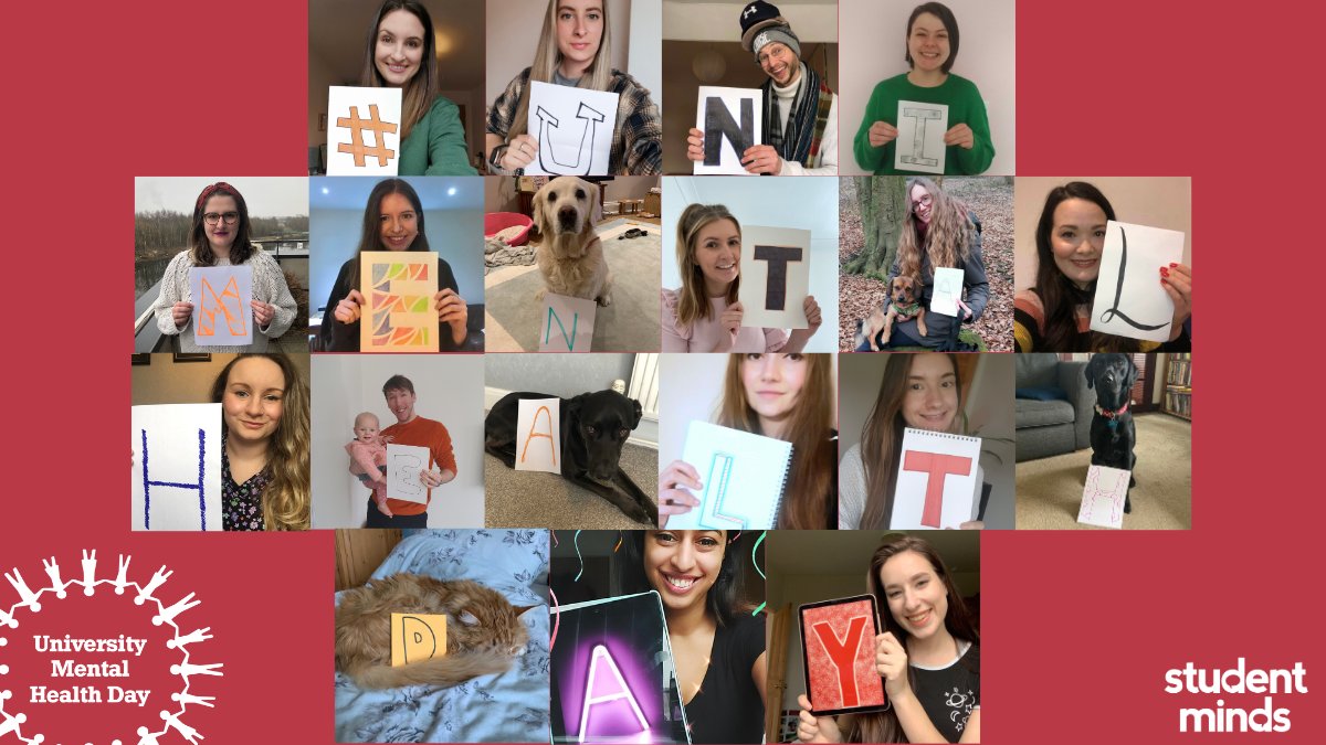 It’s #UniMentalHealthDay and we can’t wait to see what everyone is up to today 🎉 

Together we can inspire conversations, take action and create change: unimentalhealthday.co.uk