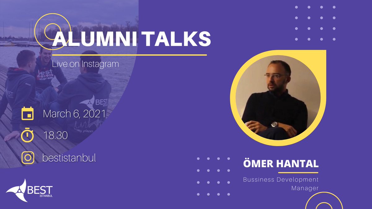 This Saturday we are meeting you with a brand new concept! Let's get to know Ömer Hantal, the first guest of our AlumniTalks series, which we will organize every 2 weeks on instagram live with our old members! 🤸🏻‍♀️
#AlumniTalks