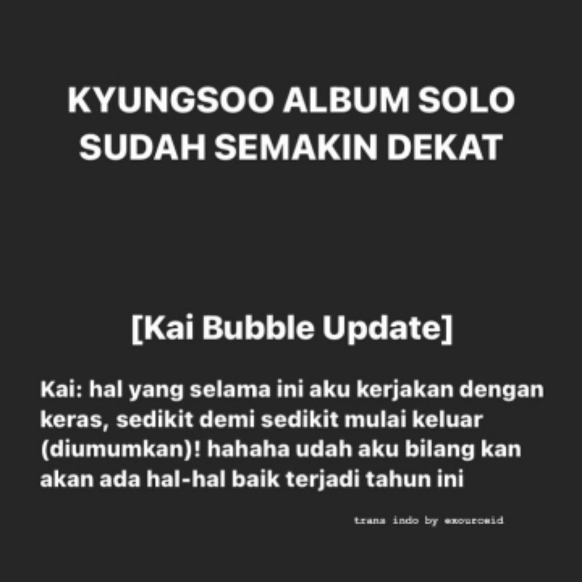 cancergurl8's tweet photo. Teori teori bermunculan ✨🌈

EXO COMEBACK ; king is back ✨

#KAI #BAEKHYUN #SEHUN #LAY #DoKyungsoo #XIUMIN #SUHO #CHEN #CHANYEOL #EXO #EXOL #EXO_COMEBACK #EXOBACK https://t.co/Ek3i6aPArR