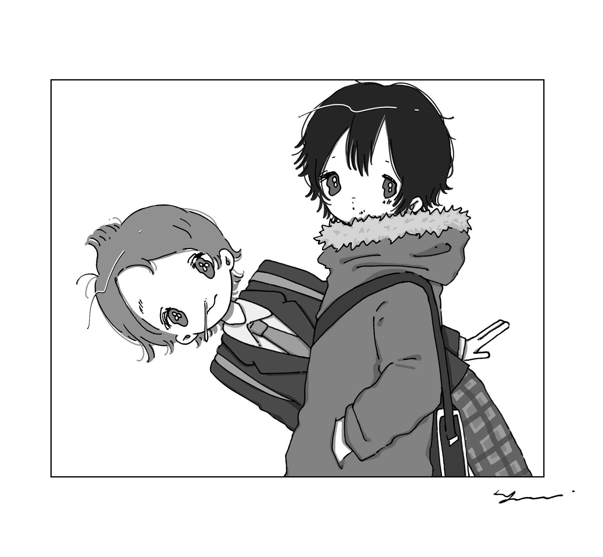 やしろみう 清水くんと関くん 大好きな二人です おやすみプンプン