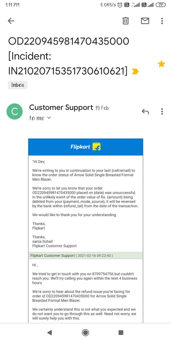 yadav_dev0405's tweet photo. @flipkartsupport @Flipkart https://t.co/dovih9RKX2