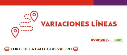 buselche's tweet photo. De 9 a 15h está previsto el corte de la calle Blas Valero en el cruce con General Cosidó por obras. La #lineaR3 sufre variaciones de recorrido, quedando anuladas las paradas 270 y 271. https://t.co/adKxAxFBzN