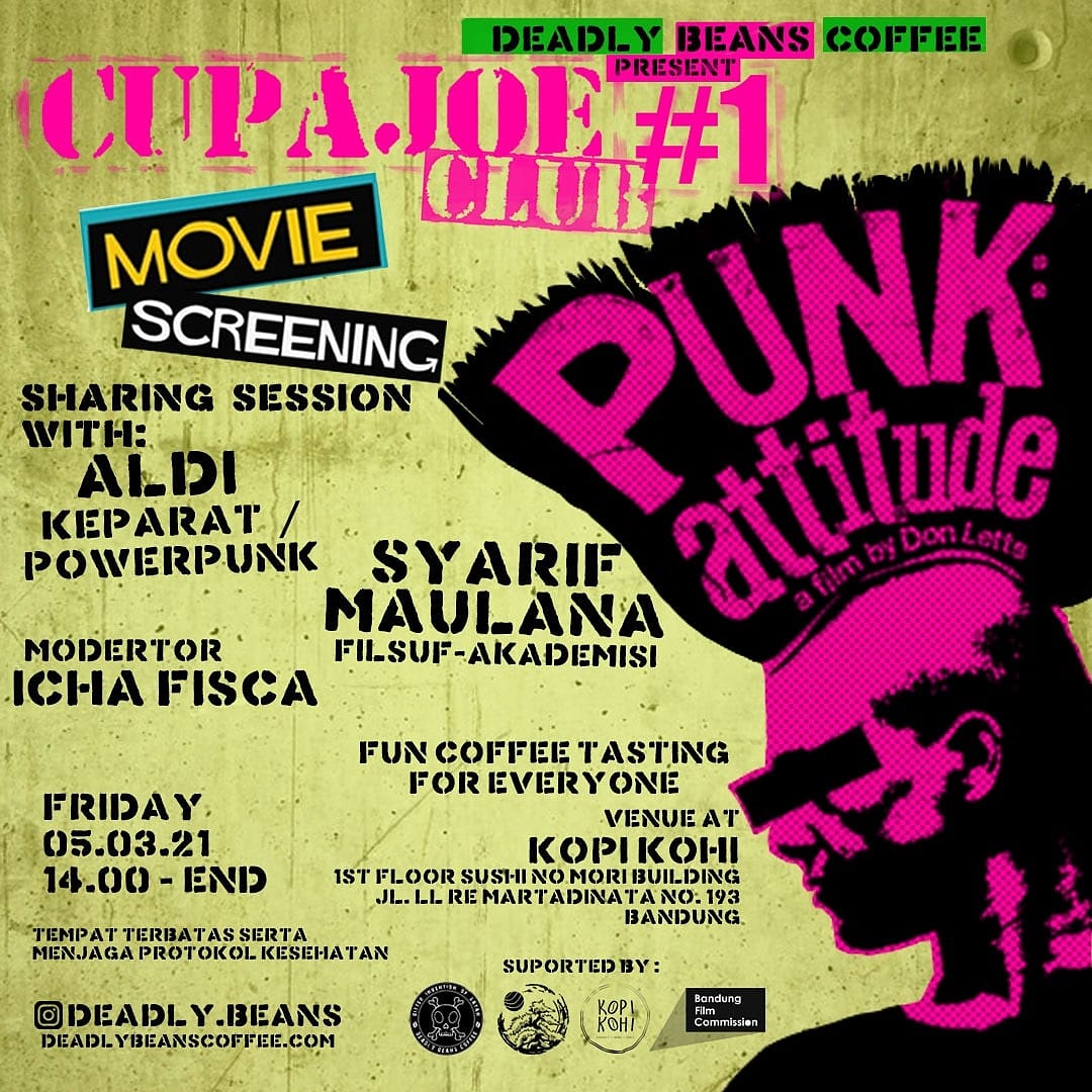 Besok kalau kalian salse mah sok ditunggu ya. Kita ngawangkong, nonton bari ngopi

#deadlybeanscoffee #cupajoyclub