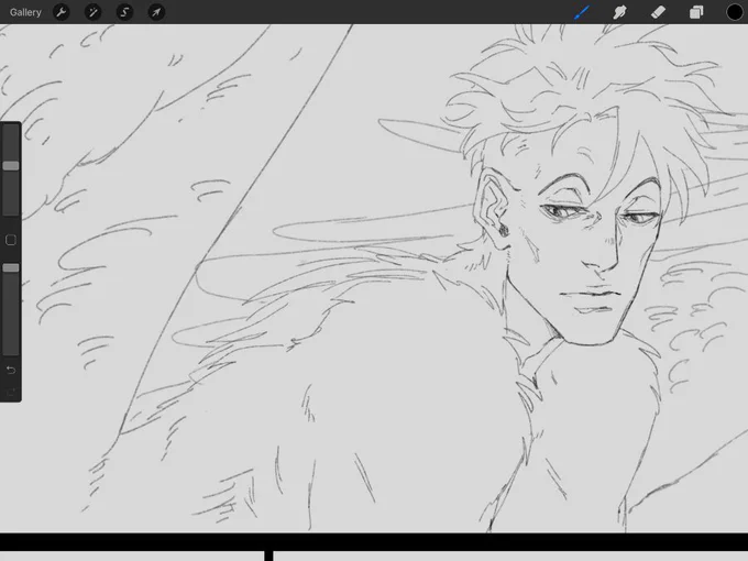 It feels so good drawing harpy Marco and feral!AU comic again :,,D 