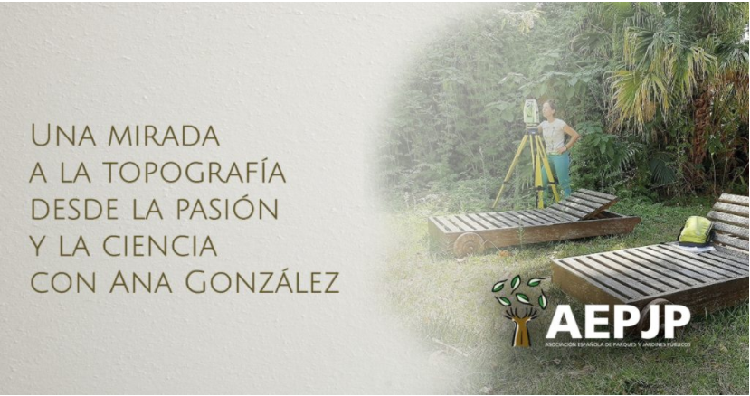 Muy emocionada, orgullosa y agradecida 😍😍que la Asociación Española de #Parques y Jardines Públicos se hayan puesto en contacto conmigo para dar a conocer la figura del I.T. Topógrafo a través de mi experiencia.
"Una mirada a la #topografia desde la pasión y la ciencia"
Ven👇👏