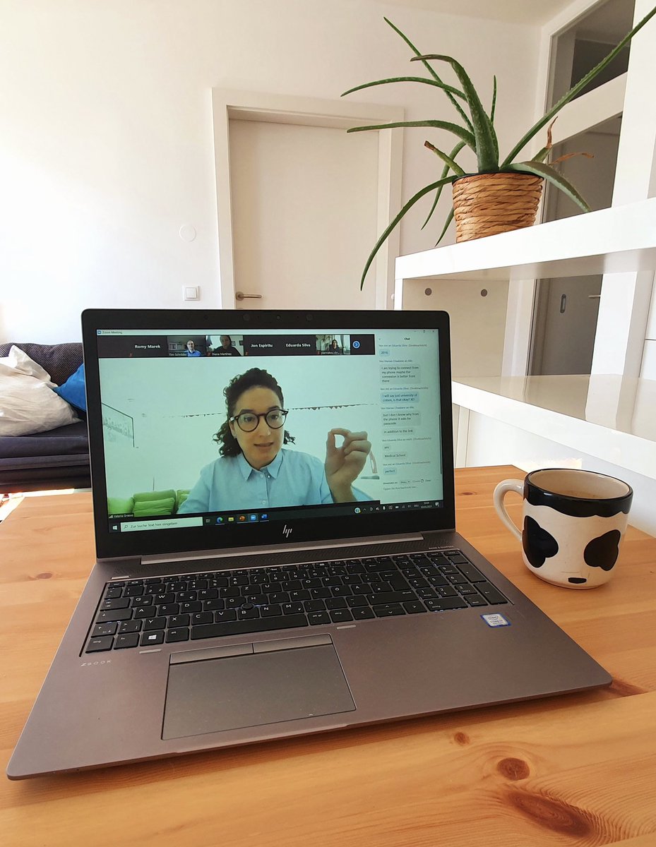 New day, new energy, new workshop! This is #MgSafe early stage researcher  <a href="/ValeriaGrasso9/">Valeria Grasso</a> presenting. Thank you for the photo <a href="/MarekRomy/">Romy Linda Marek</a> 🙌🏼 💻☕️🐄