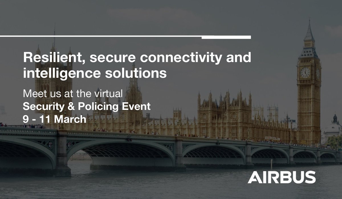 Find out how we can offer #SecureConnectivity and #DataAnalytics to support your #CriticalCommunications at the virtual Security & Policing event next week.
Secure your spot today⬇️
hubs.ly/H0HGC480
