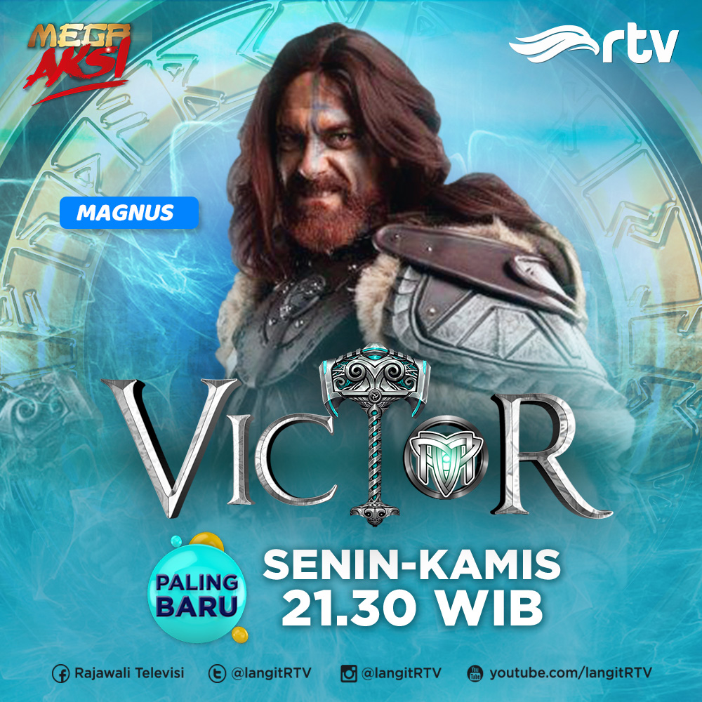 langitRTV's tweet photo. Magnus adalah anak dari Thor yang legendaris. Pastikan kalian ga kelewatan buat nonton aksinya dalam MEGA AKSI : VICTOR. Setiap Senin-Kamis pkl 21.30 WIB hanya di RTV Makin Cakep⁣
.⁣
.⁣
#megaaksi #victor #rtv https://t.co/Qzlu8plmKU