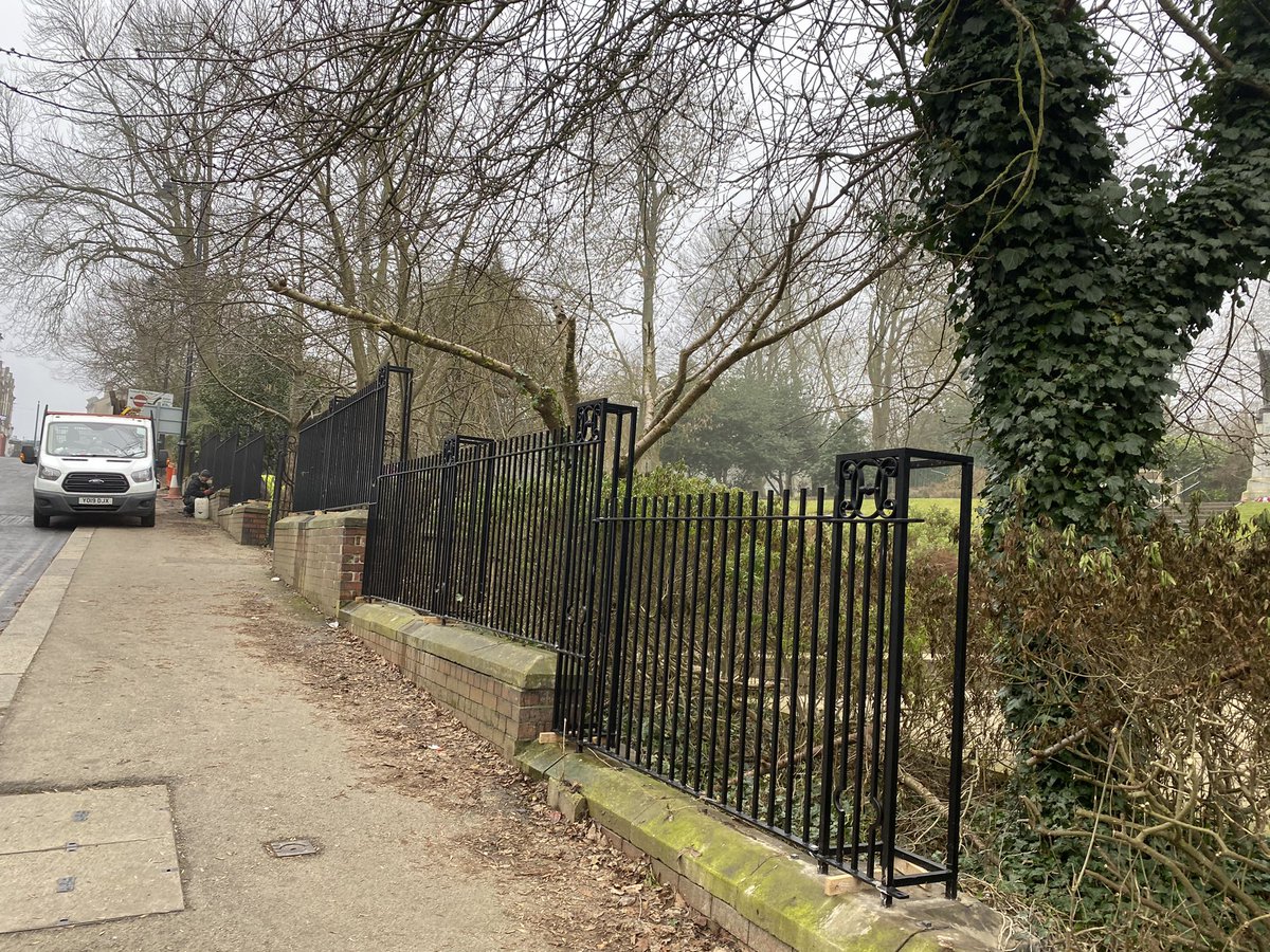 Rachael Hutchison (@rachskennedy) on Twitter photo The beautiful railings are being replaced at Scatcherd Park in #Morley <a href="/LeedsParks/">Leeds Parks</a> have gone to the extreme of replicating the original design from the last standing gateway - stunning 🤩 #parks #outdoorspace #heritage #moretomorley The beautiful railings are being replaced at Scatcherd Park in #Morley <a href="/LeedsParks/">Leeds Parks</a> have gone to the extreme of replicating the original design from the last standing gateway - stunning 🤩 #parks #outdoorspace #heritage #moretomorley