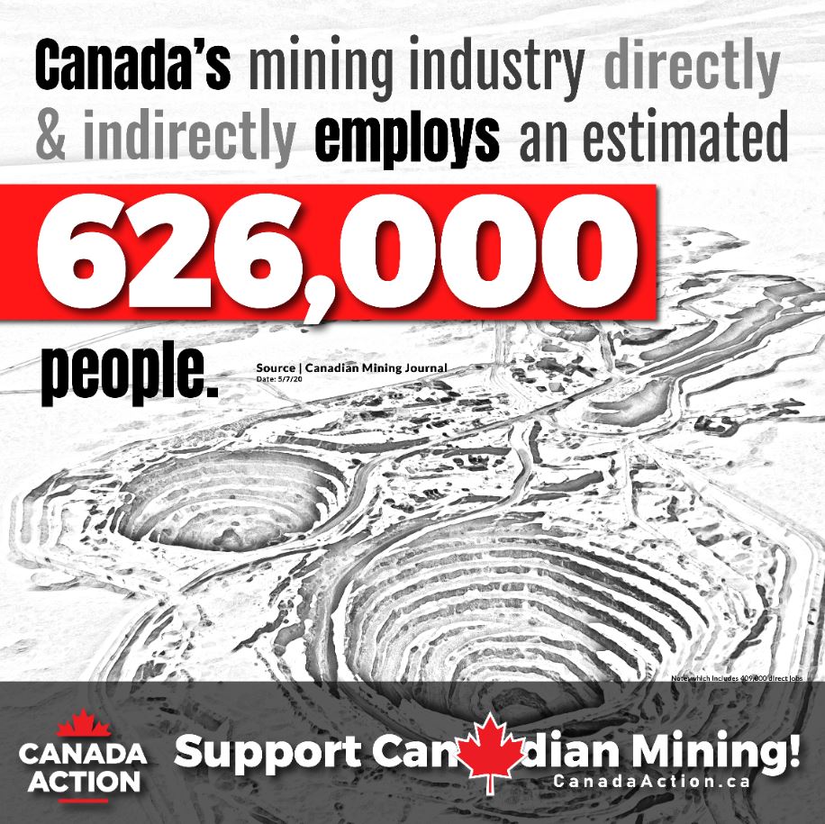 In the past couple of years Canada Action has branched out. Now they claim to support forestry, farmers, and strip mining.