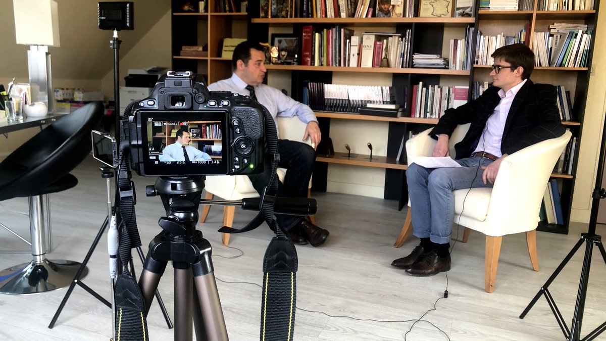 CERF_Officiel's tweet photo. Nous venons d'enregistrer un entretien vidéo avec Jean-Frédéric Poisson, président de Via. C'est à retrouver prochainement sur https://t.co/s9kEvEjFAL.
#CERF https://t.co/iOUl6sRtmK