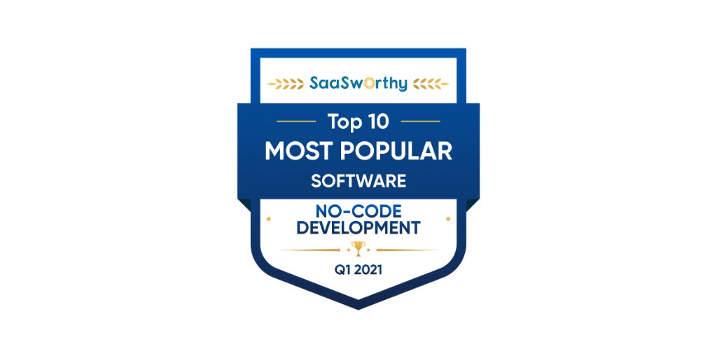 saasworthy's tweet image. SaaSworthy ranks SpreadsheetWEB as the Most Popular Software in No-Code Development Platform.

buff.ly/2PnxJ9V

Well done team @SpreadsheetWEB! 

#saasworthy #spreadsheetweb #awards #nocodedevelopment #saas