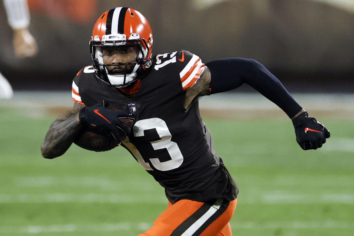 ESPNCleveland's tweet photo. Stefanski on @obj : "He exhausts every avenue to get his body right. He's a freak athlete...I'm excited to get him back here." https://t.co/Zhr5rlCf3c