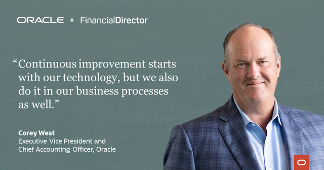 jochenwiessler's tweet photo. .@Oracle is widely recognised as one of the most dynamic tech companies. Corey West, #finance lead of the #software giant, revealed to @FDleaders how his department plays a key role in fine-tuning its product suite. https://t.co/vHoEvFYgyU https://t.co/mpPB34bgyP